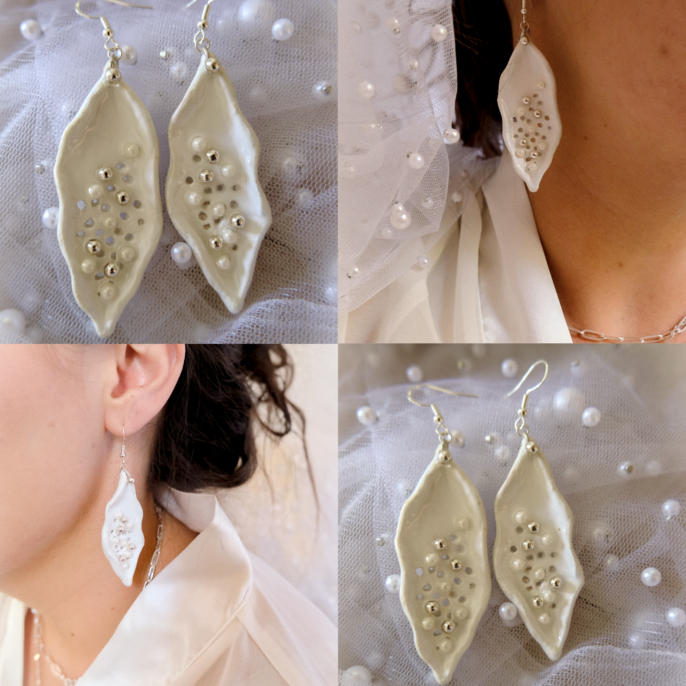 The Olive Leaf Earrings