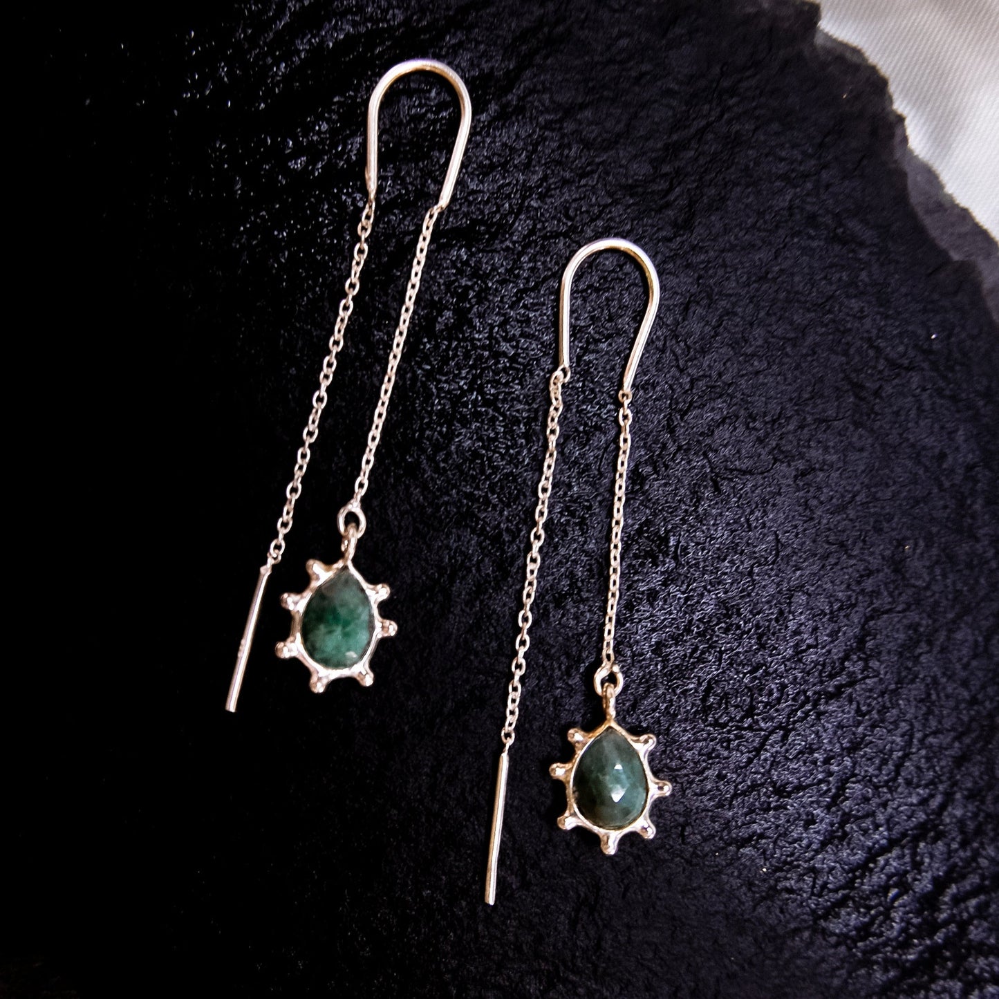 Verdant Thread Earrings