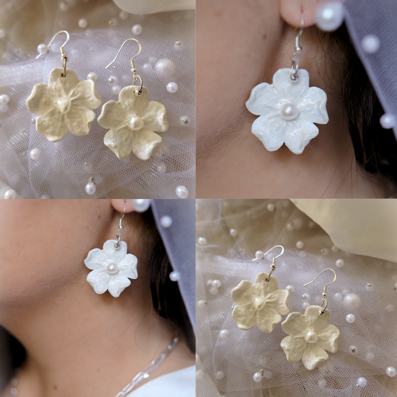 The Blossom Pearl Earrings