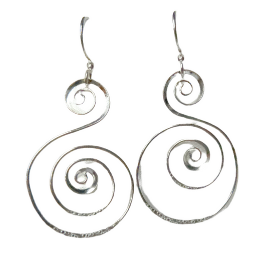 Spiral Swirl Earrings