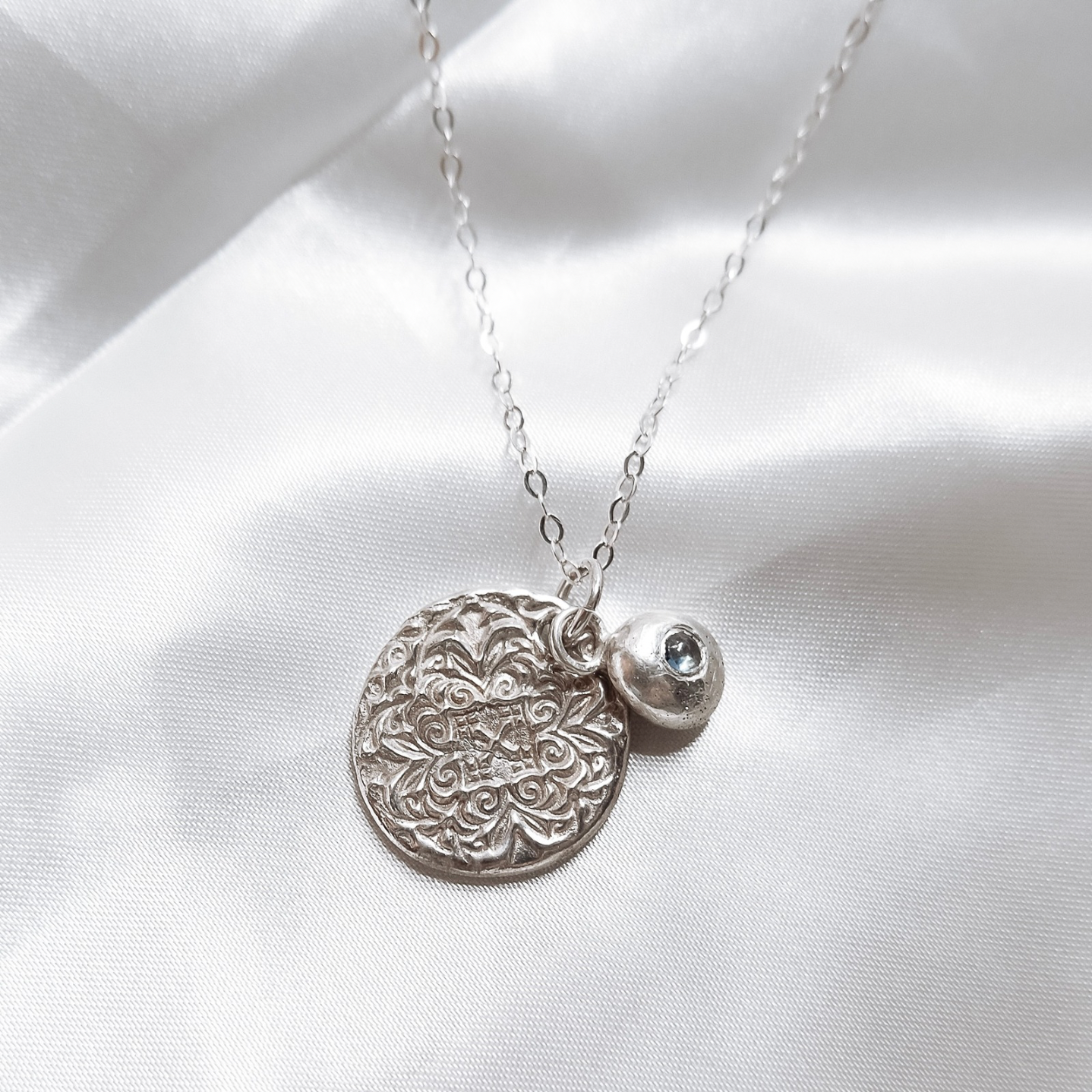 Sapphire Cabochon Necklace – One of a Kind