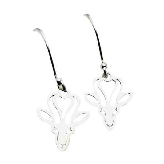 Springbok Sterling Silver Earrings